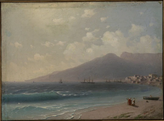И.К. Айвазовский. «Берег моря». [1884–1889]